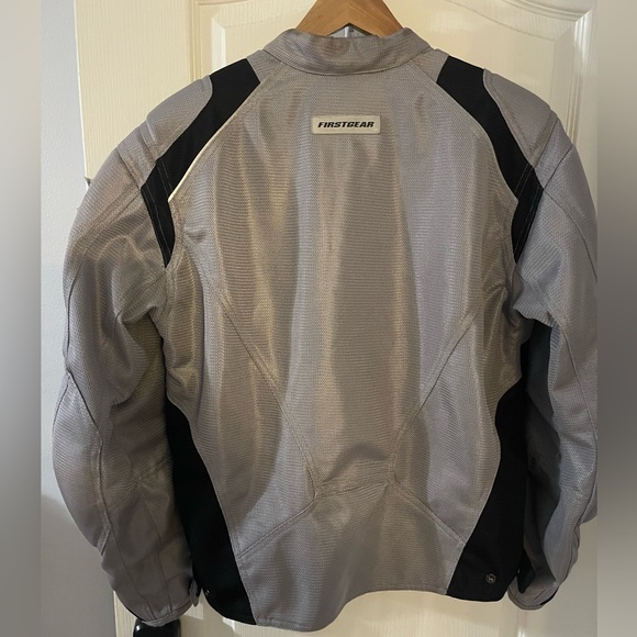 Men's Black and Gray Performance Jacket - Picture 2 of 6